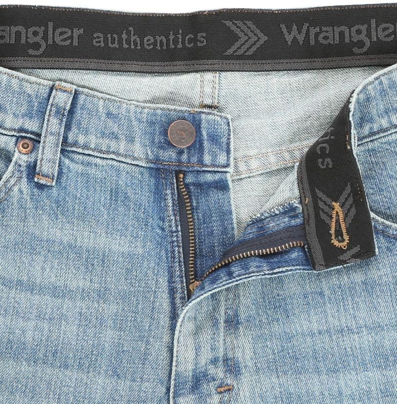 Wrangler Authentics Herren Big & Tall Classic Comfort-Waist Jeans 29W / 30L Blau - Chalk Blue, 29W /