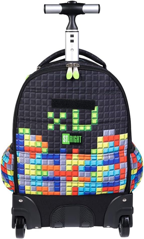 St.Right Graffiti Rucksack Trolley Schule Elementare Medium Mädchen Jungen Damen Herren Gross