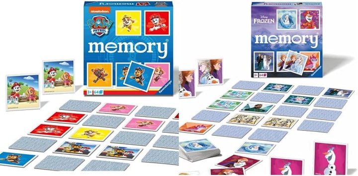 Ravensburger Paw Patrol memory - 20887 - Spieleklassiker für alle Fans der TV-Serie Paw Patrol, ab 3