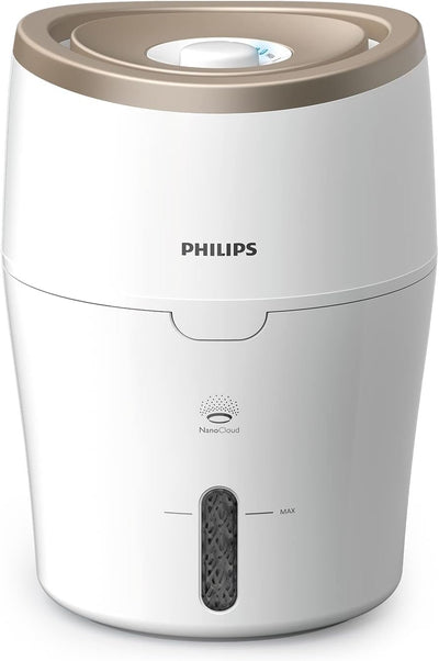 Philips HU4811/10 Luftbefeuchter (bis zu 38m², hygienische NanoCloud-Technologie, für Kinder und Bab