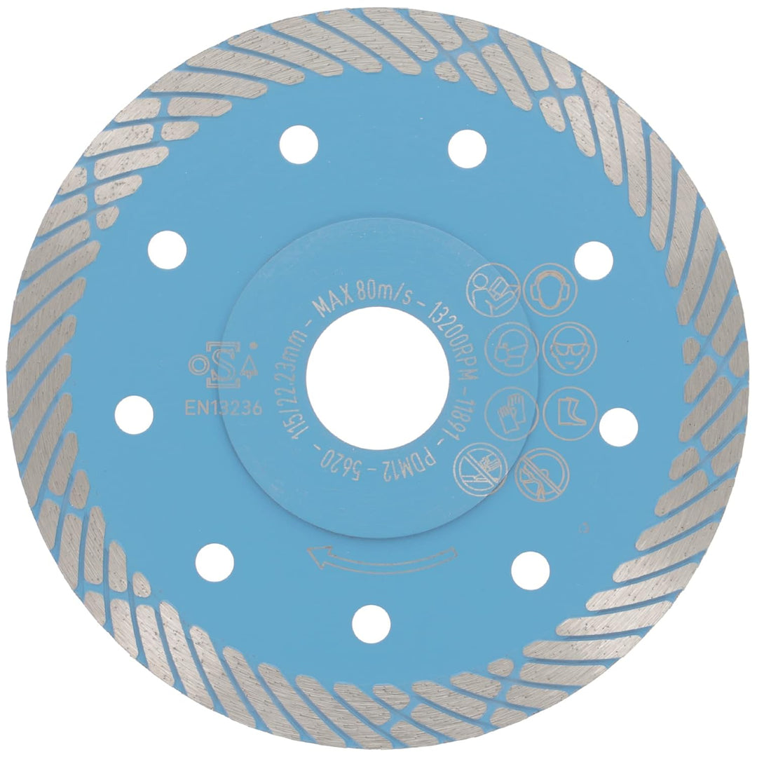 PRODIAMANT Profi Premium Diamant-Trennscheibe Feinsteinzeug F70 extra dünn 115 mm x 22,2 mm Fliesens