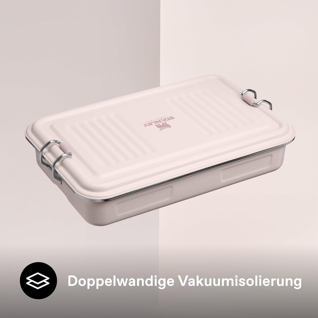 Stanley 1913 Useful Classic Box 1.2L - Spülmaschinenfest - Lunchbox aus Edelstahl - Stapelbare Sandw