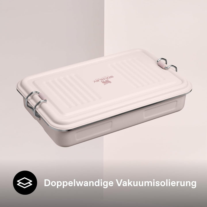 Stanley 1913 Useful Classic Box 1.2L - Spülmaschinenfest - Lunchbox aus Edelstahl - Stapelbare Sandw