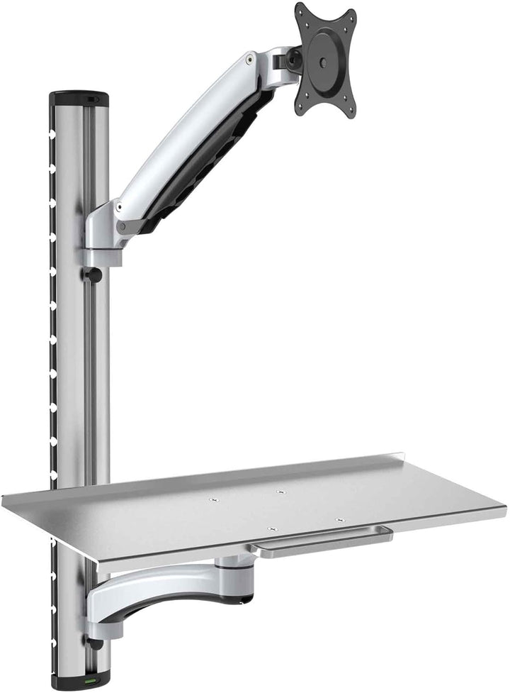 HFTEK - FY02CWS - Monitor Halter Wandhalterung für Bildschirme von 13-27 Zoll mit VESA 75/100 - Tast
