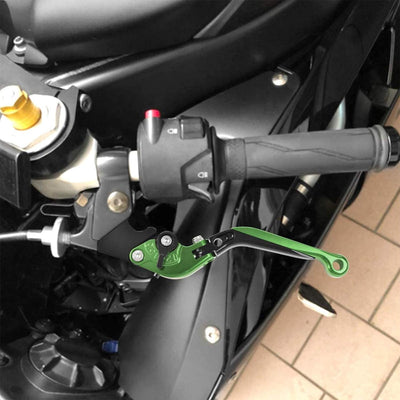 psler Motorrad Bremshebel Kupplungshebel, 1 Paar Hebel Länge 185 mm / 7,28 Zoll Kupplungs und Bremsm