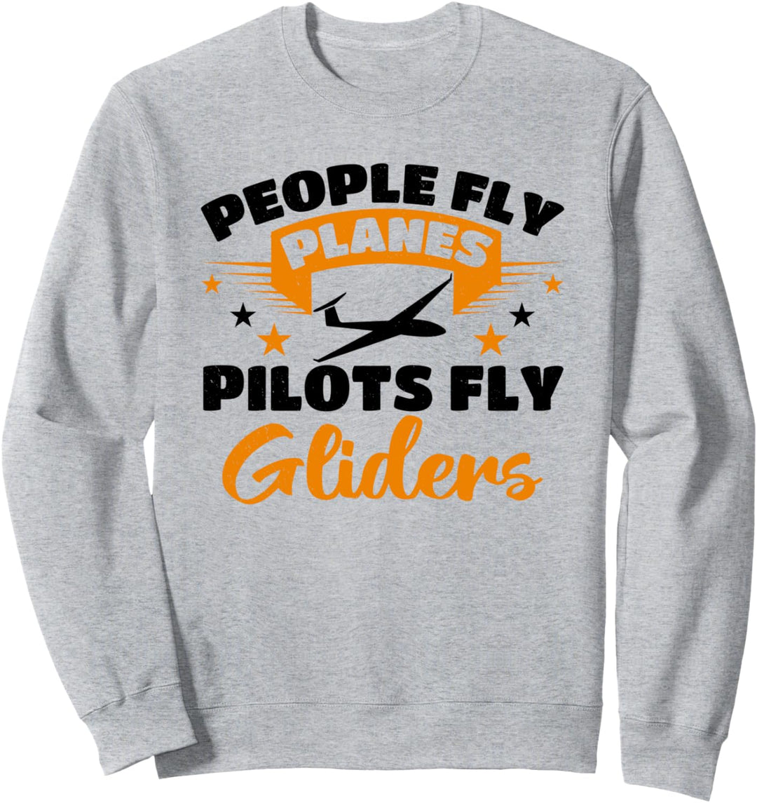 Fliegen Segelflugzeug Sweatshirt