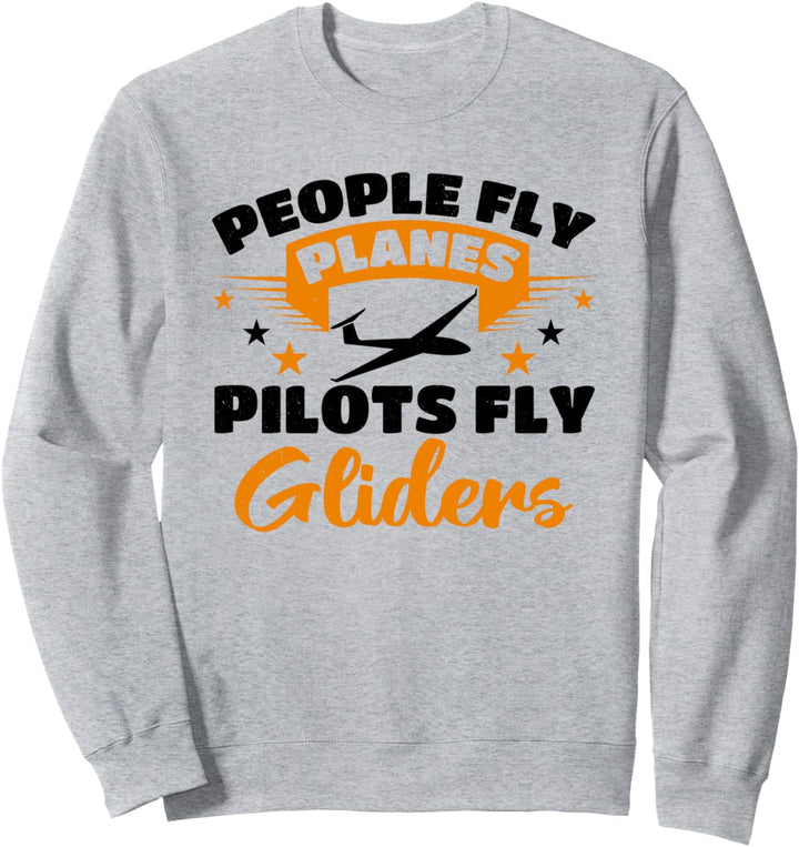 Fliegen Segelflugzeug Sweatshirt