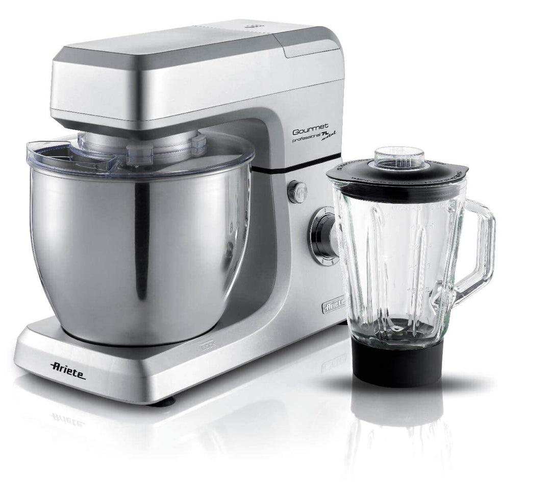 Ariete 1598/1 gourmet pastamatic, 1200, Glas, 1.5 liters, Silver