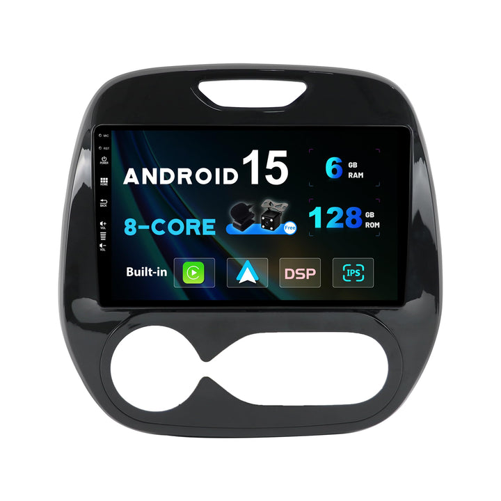 SXAUTO - 6G+128G - Android 12 IPS Autoradio für Renault Kaptur Captur (2014-2019) - Eingebaut Carpla