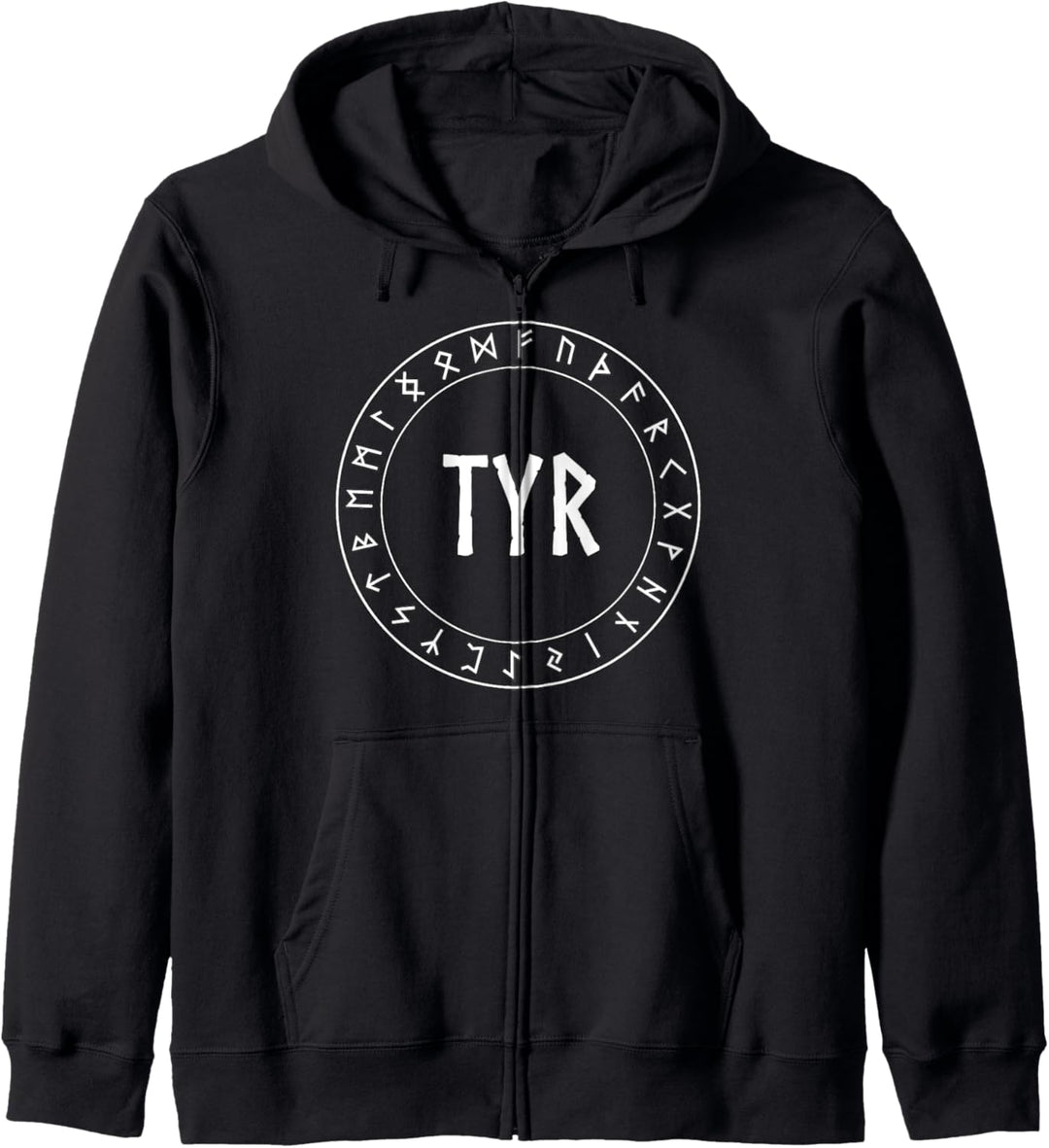 Tyr Der nordische Gott Tiwaz Rune Kapuzenjacke