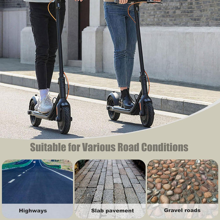 Scooter Elektroreifen Vollreifen für Xiaomi Pro/Pro 2, 8,5 Zoll Vollreifen Hinterrad, Vollrad für Xi