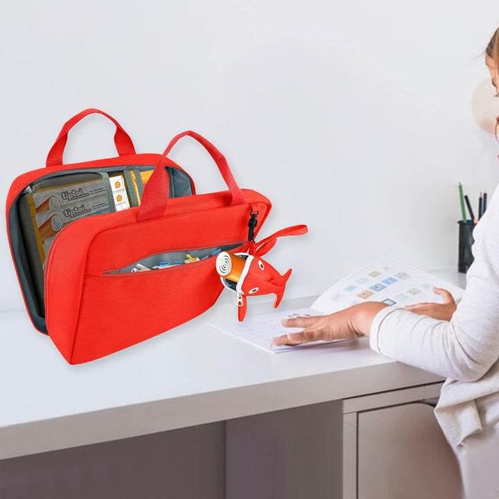 Tasche für Tiptoi Starterset, mit Tragbares Hai Hülle für Tiptoi Stift, Taschen für 10 bis zu 12 Büc