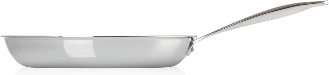 Le Creuset Pfanne aus 3-ply PLUS Edelstahl, 30 cm, 96600230001600 30 cm Unbeschichtet, 30 cm Unbesch