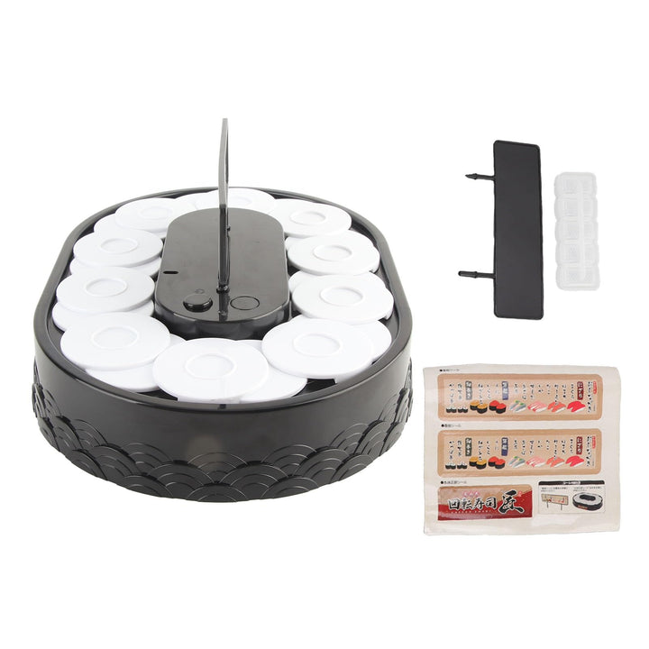 Rotary Sushi Machine Automatische Rotationstisch -Anzeigeständer Swing -Tablett Plattentable für Sus