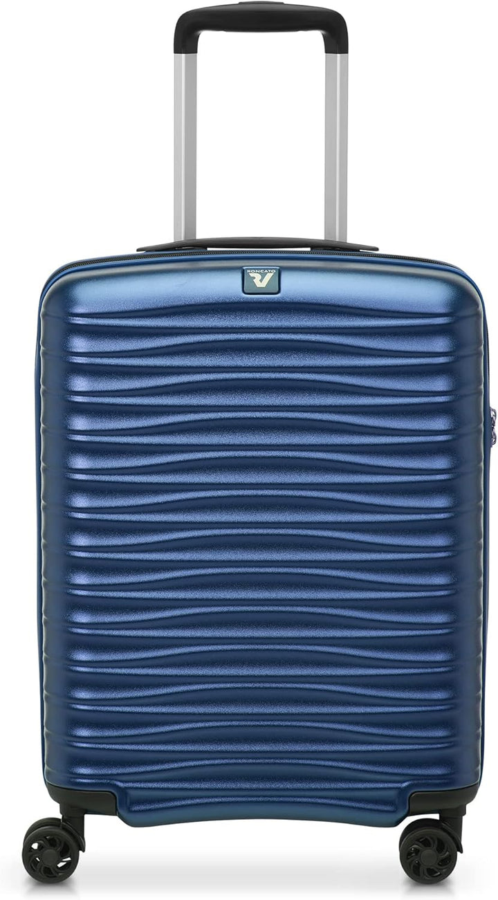 RONCATO Wave - 4-Rollen Kabinentrolley S 55 cm denim Petrol, Petrol