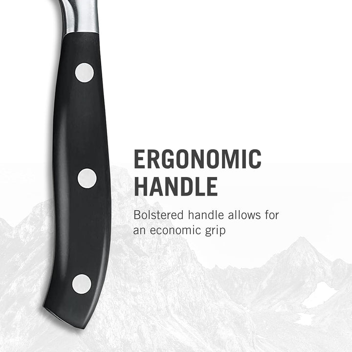 Victorinox, Grand Maître, Profi Tourniermesser, Extra Scharfe Klinge, gerader Schliff, 8 cm, Robuste