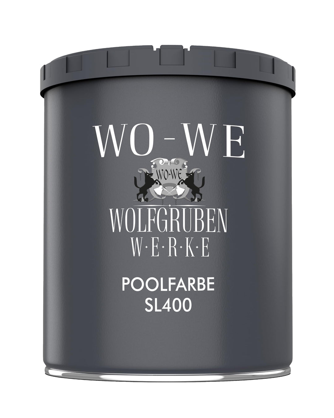WO-WE Schwimmbadfarbe Poolfarbe Schwimmbeckenfarbe Lichtblau ähnl. RAL 5012-750ml RAL 5012 ähnl. Lic
