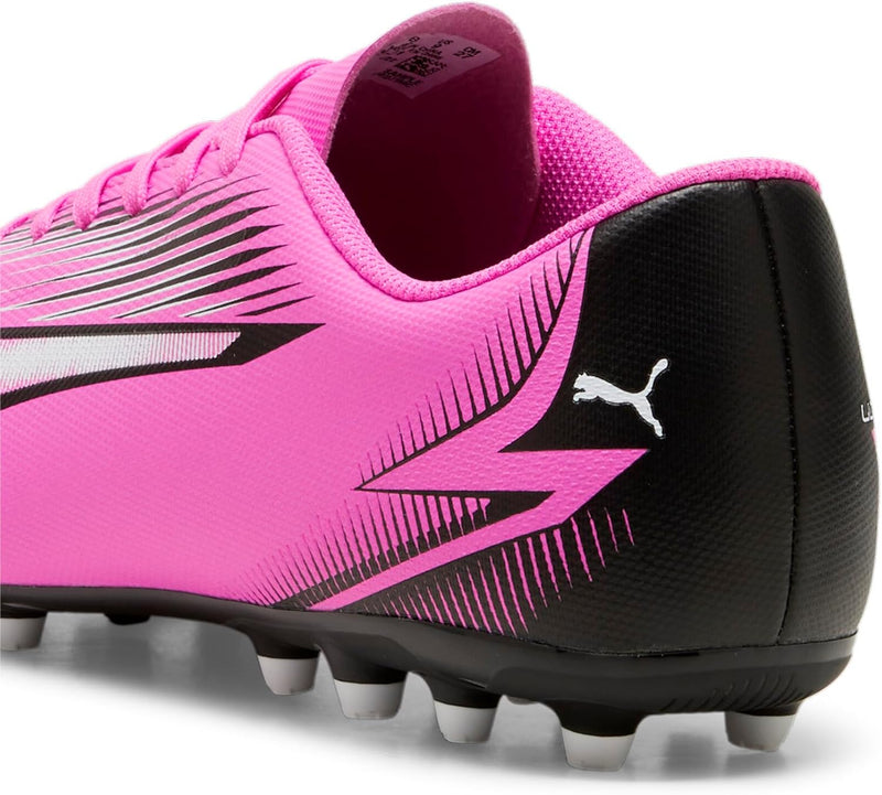 PUMA Herren Ultra Play Mg Fussballschuh 40 EU Poison Pink Puma White Puma Black, 40 EU Poison Pink P