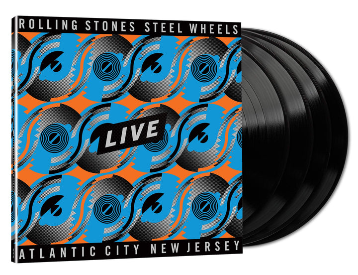 Steel Wheels Live (Atlantic City 1989, 3 LP + 12") [Vinyl LP], Vinyl
