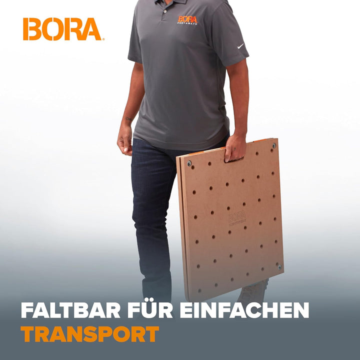 BORA Centipede CK22TM Werkbank für Bora Tausendfüssler Arbeitspferde – 61 x 121,9 cm – inklusive Hol