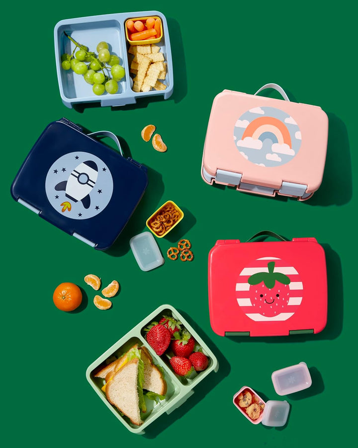 Skip Hop Bento-Lunchbox für Kinder, ab 3 Jahren, Sparks Rainbow