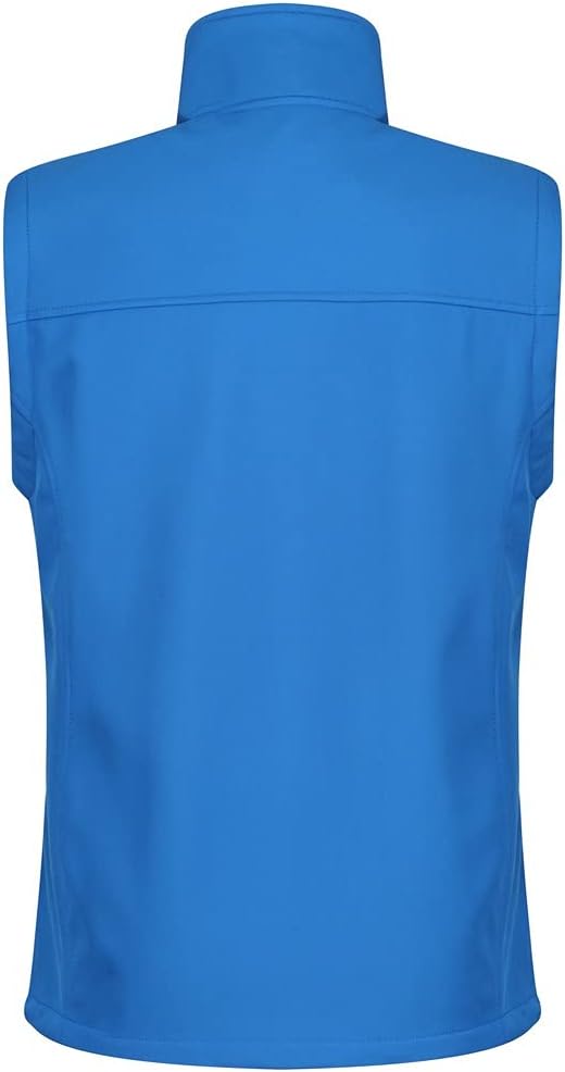 Regatta Flux Softshell-Weste für Herren (1 Stück) XL Schwarz (Schwarz/Schwarz), XL Schwarz (Schwarz/