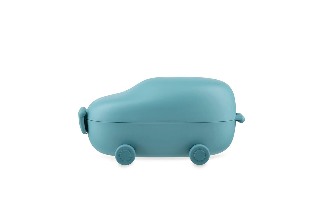 Sakura Adachi Alessi Food à Porter SA06 LAZ – Snackbox mit Zwei Fächern in Form eines Spielzeugautos