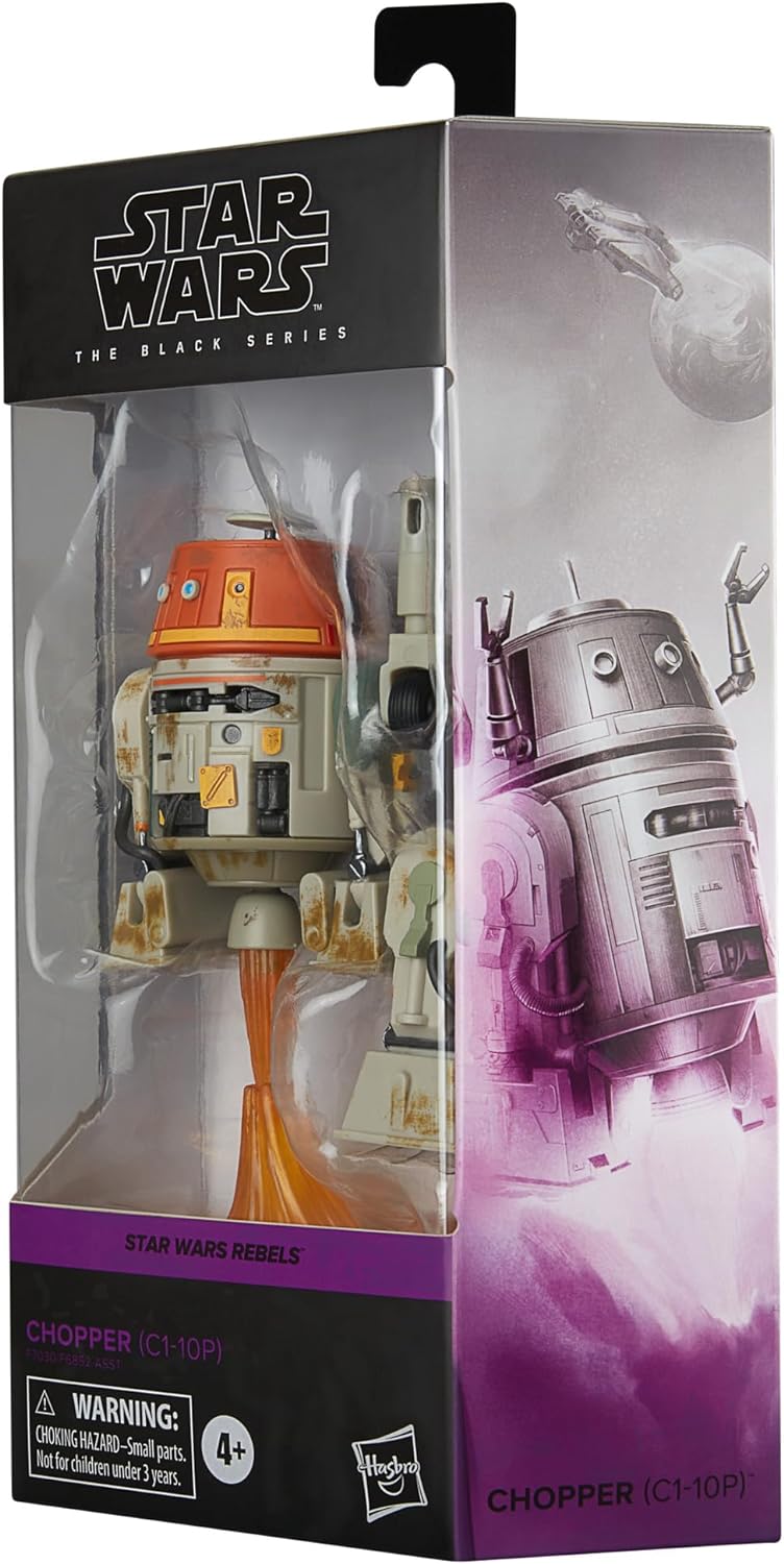 Star Wars The Black Series Chopper (C1-10P), Action-Figur zu Star Wars: Rebels (15 cm)