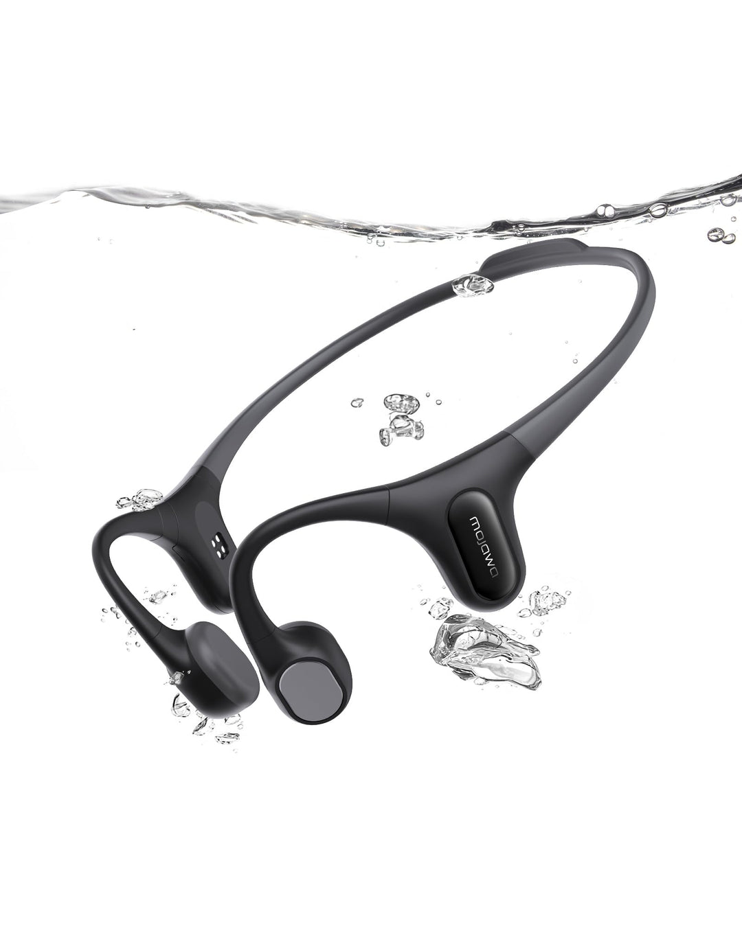 mojawa Run Plus New Knochenschall Kopfhörer Schwimmen mit 32GB MP3-Player, IP68 Wasserdicht Bluetoot