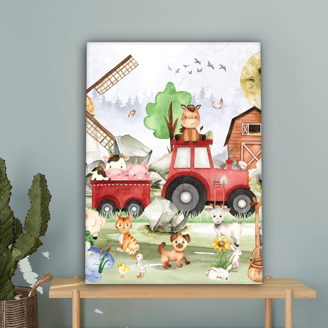 MuchoWow© Leinwand 50x70 cm Deko Schlafzimmer Aesthetic Leinwandbilder Wohnzimmer Gemälde Foto Gesch