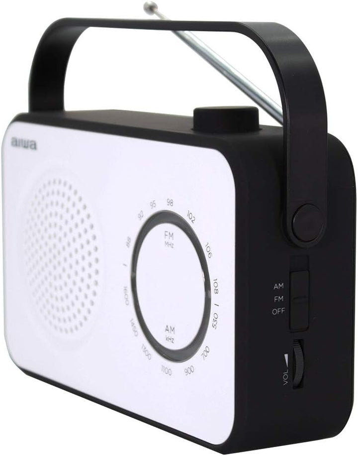Aiwa R-190BW Kofferradio FM, MW Weiss