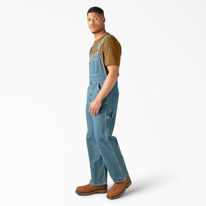 Dickies Herren Indigo Latzhose Coveralls 32W / 30L Mittlere Heritage-Tönung, 32W / 30L Mittlere Heri