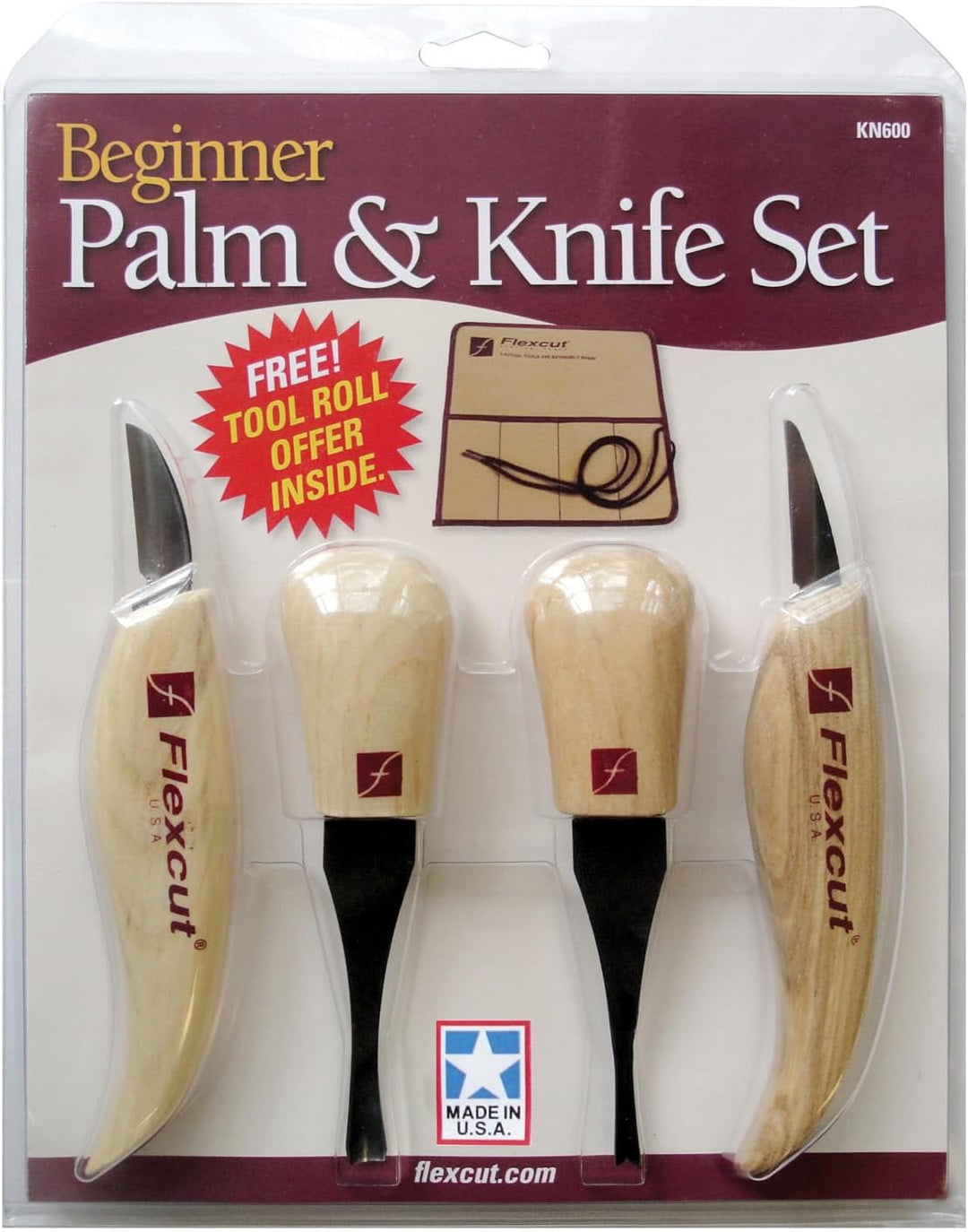 Beginner Palm & Knife Carving Set