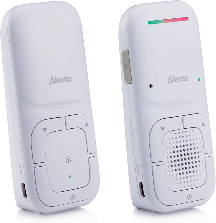 Alecto DBX130 DECT Audio-Babyphone - Full Eco-Modus, VOX-Funktion, 100% störungsfreie Verbindung, 30