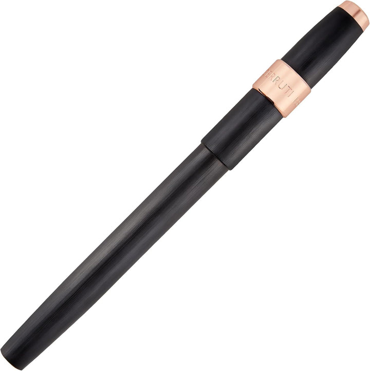 Cerruti 1881 Tintenroller Block (Brushed Black), Brushed Black