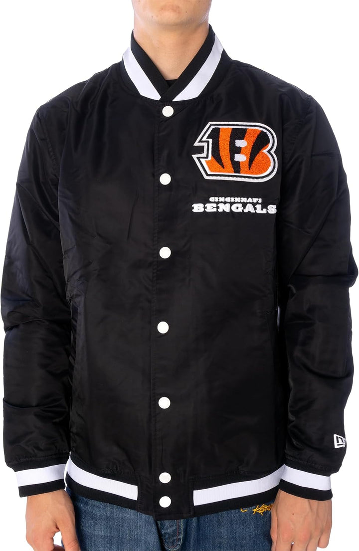 New Era - NBA Chicago Bulls Logoselect Jacke M Cincinnati Bengals, M Cincinnati Bengals