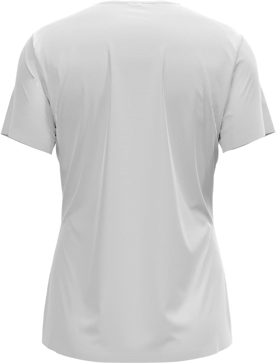 Odlo Damen Cardada_551001 Kurzarm Shirt (1er Pack), Weiss