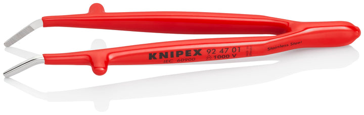 KNIPEX Universalpinzette isoliert tauchisoliert 148 mm, 92 47 01