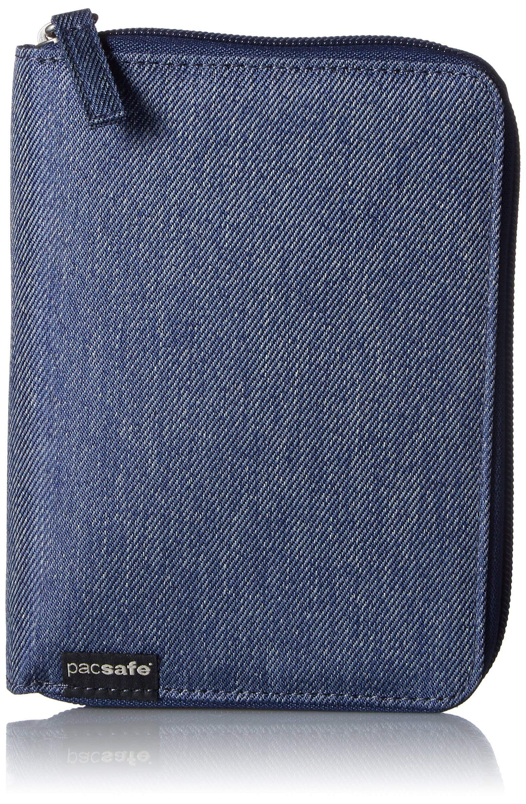 Pacsafe Rfidsafe LX150 Passmappe, 16 cm, Denim