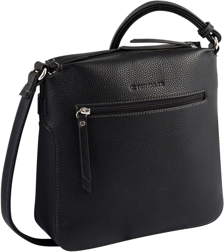TOM TAILOR bags Lilly Damen Umhängetasche Crossbody Bag 25 x 9,5 x 27 Schwarz, 25 x 9,5 x 27 Schwarz