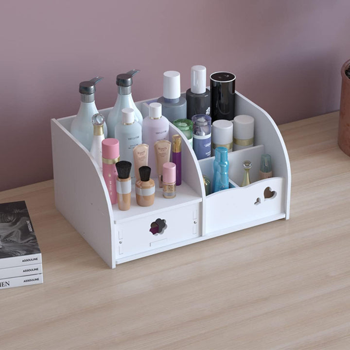 Make-up Organizer mit Schubladen, Make-up Lagerung Kosmetische Schminktisch Organizer Make-up Box mi