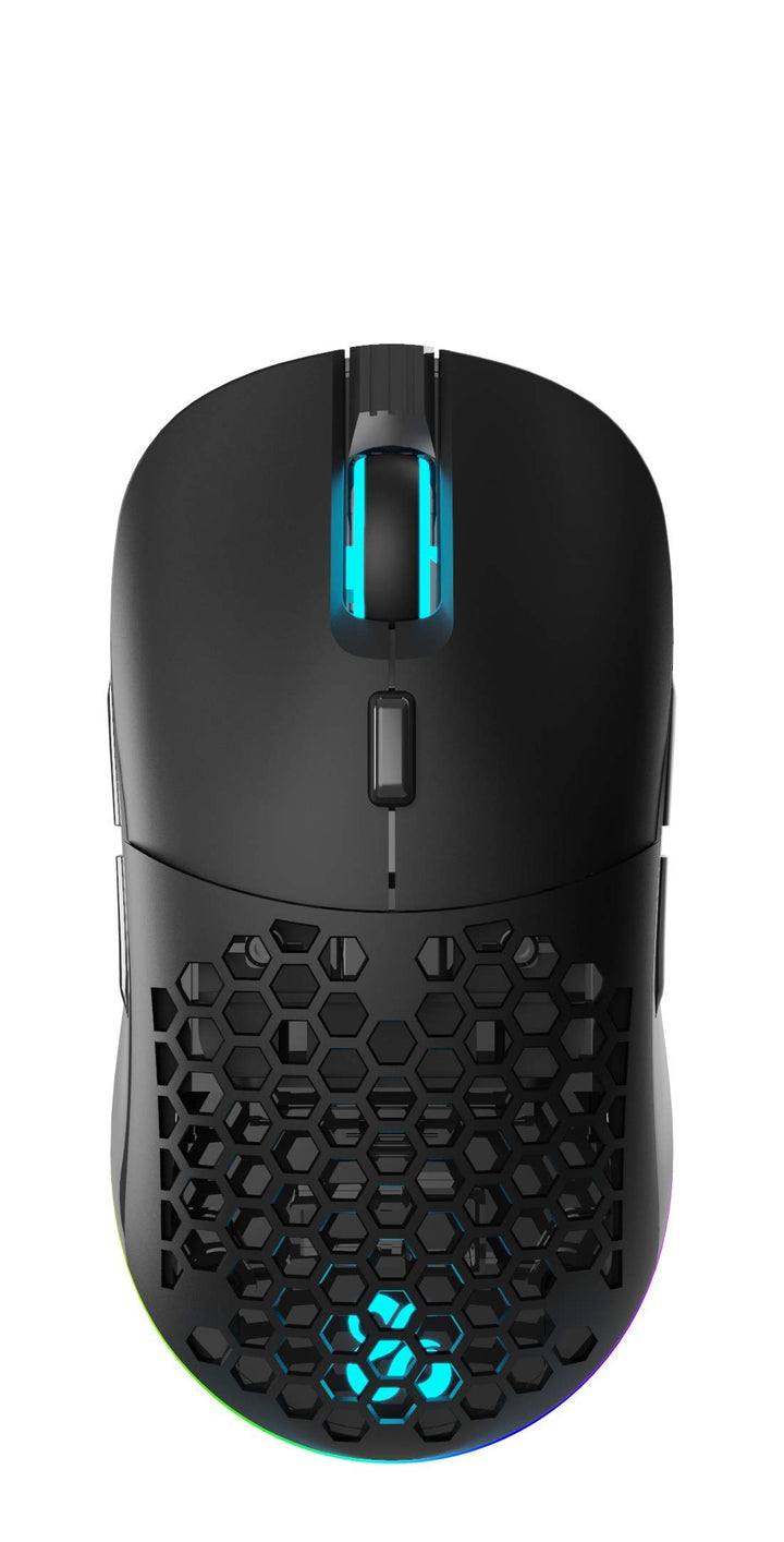 Newskill Arakne Elite Professionelle Gaming-Maus, RGB, 16.000 DPI, beidseitiges Design, seitliche Ta