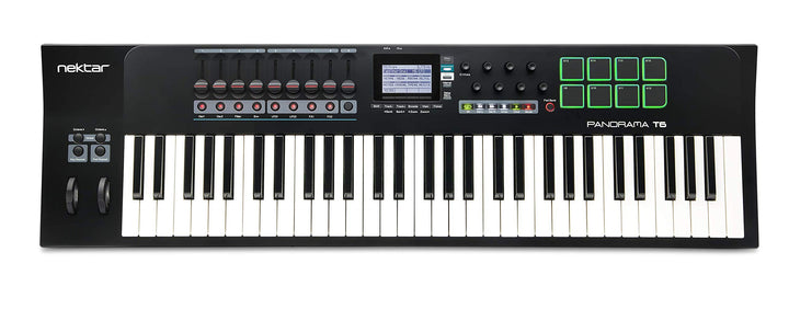 Nektar Panorama T6 USB MIDI Keyboard Controller with Nektar DAW Integration and Nektarine PlugIn Con
