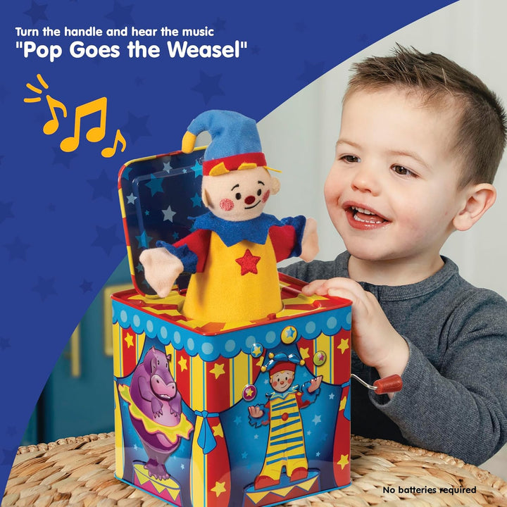 Silly Circus Musical Clown In The Box