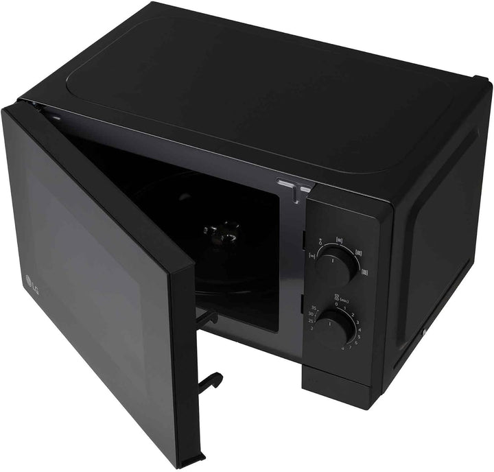 LG MS2082F Solo-Mikrowelle mit 700 W, 20 L Kapazität, 439 mm Breite. Intuitive Doppel-Drehregler, he