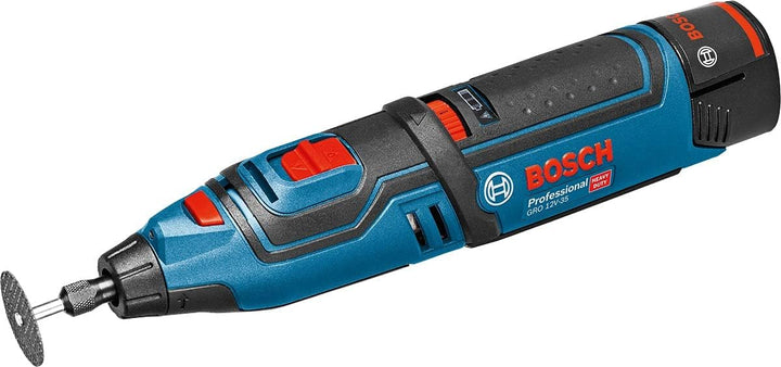 Bosch Professional 12-V System Akku Rotationswerkzeug (Leerlaufdrehzahl: 5.000 - 35.000 min-1, Schne
