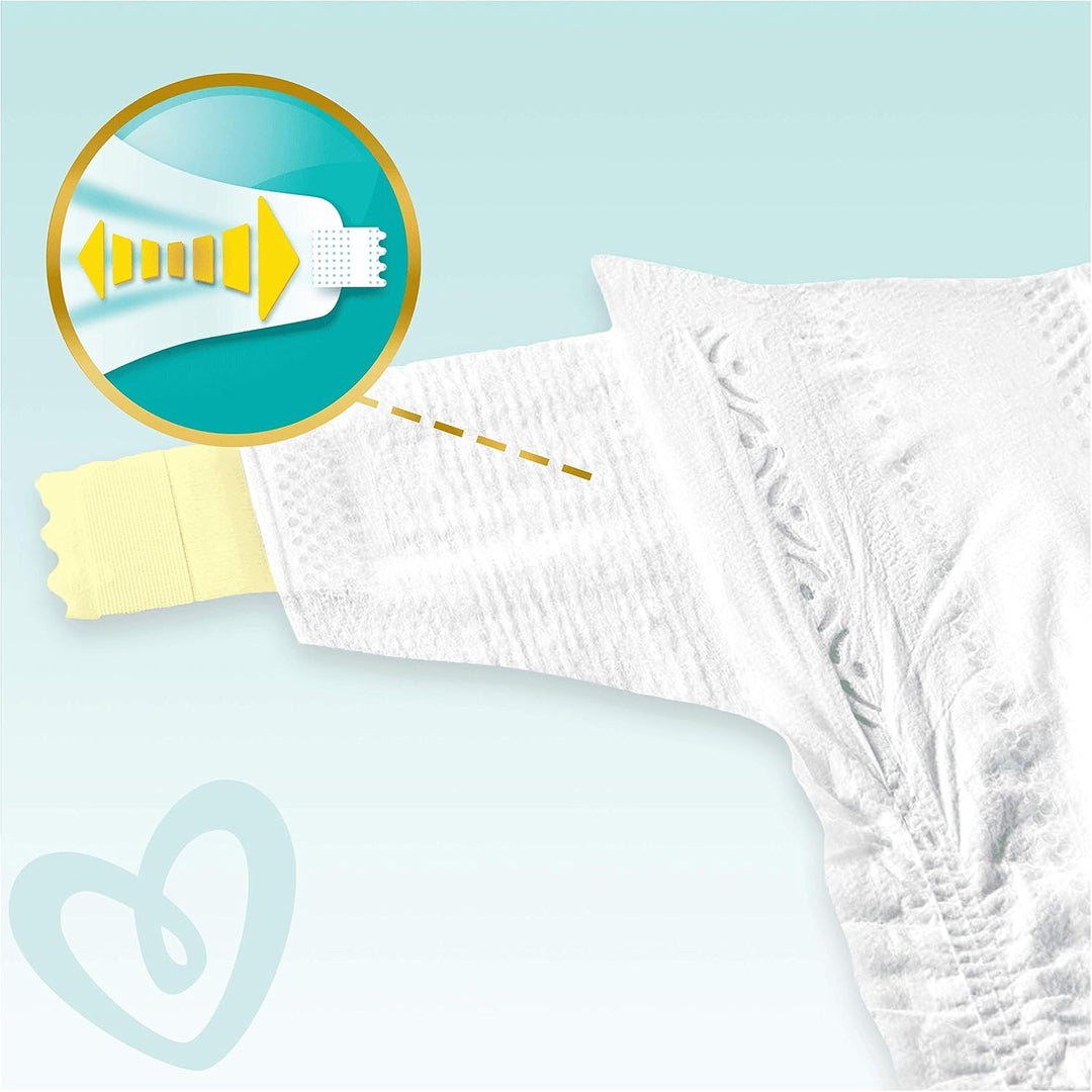 Pampers - New Baby - Windeln Grösse 3 (6-10/5-9 kg) - Giant Pack - Set von 2 (100 Schichten)