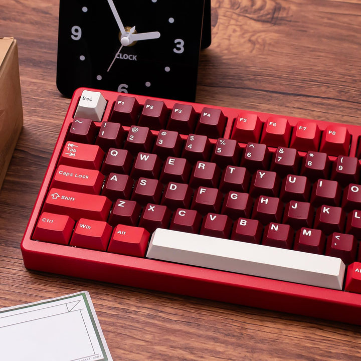 172 Tasten Doubleshot Keycaps Cherry Profil Tastenkappen 7u Spacebar für 60% 65% 95% Mechanische Tas
