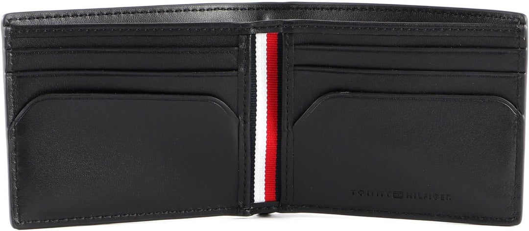 Tommy Hilfiger Business Leather GP Mini CC Wallet and Money Clip Black