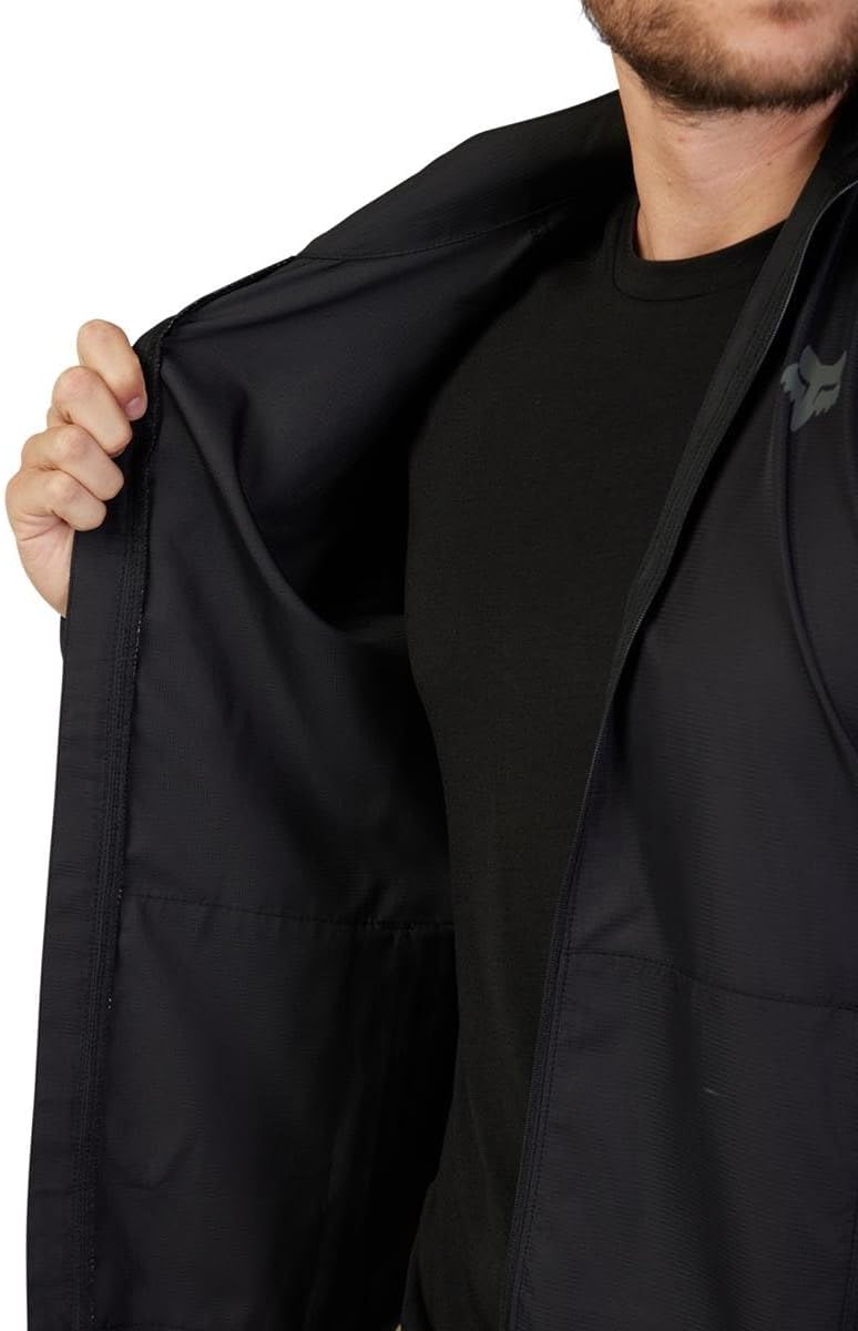 Fox Racing Herren Ranger Wind Jacket Windbreaker S Schwarz, S Schwarz